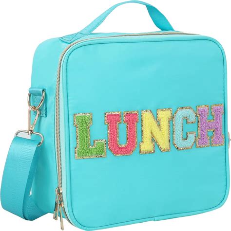 Sanwuta Lunch Box for Women Insulated Preppy Lunch Bag with 